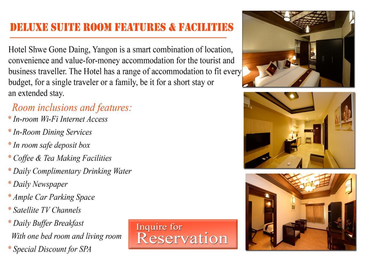 Hotel Shwe Gone Daing, Yangon Dış mekan fotoğraf